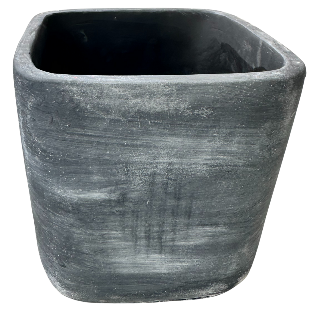 Concrete cube Pot