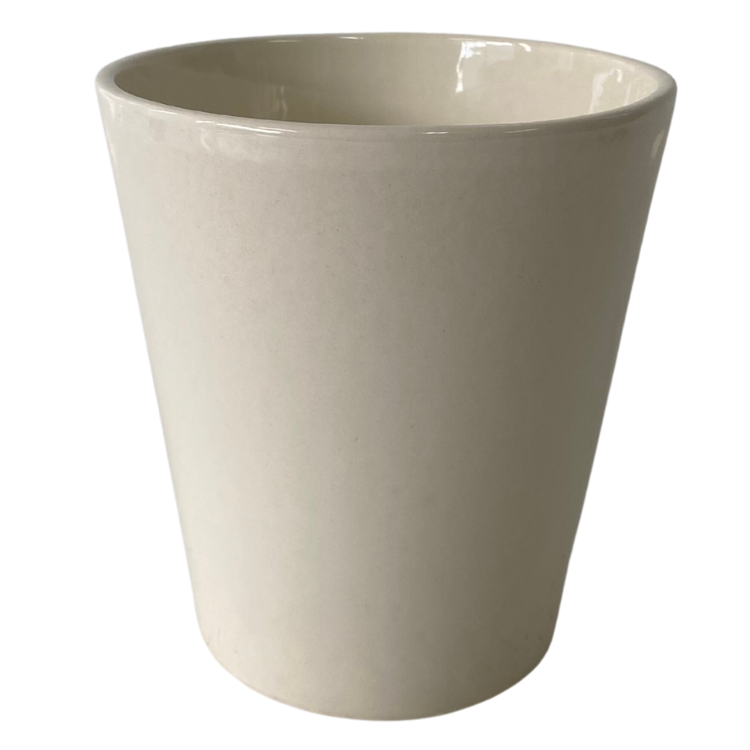 5" Cream Ceramic (Orchid Pots)
