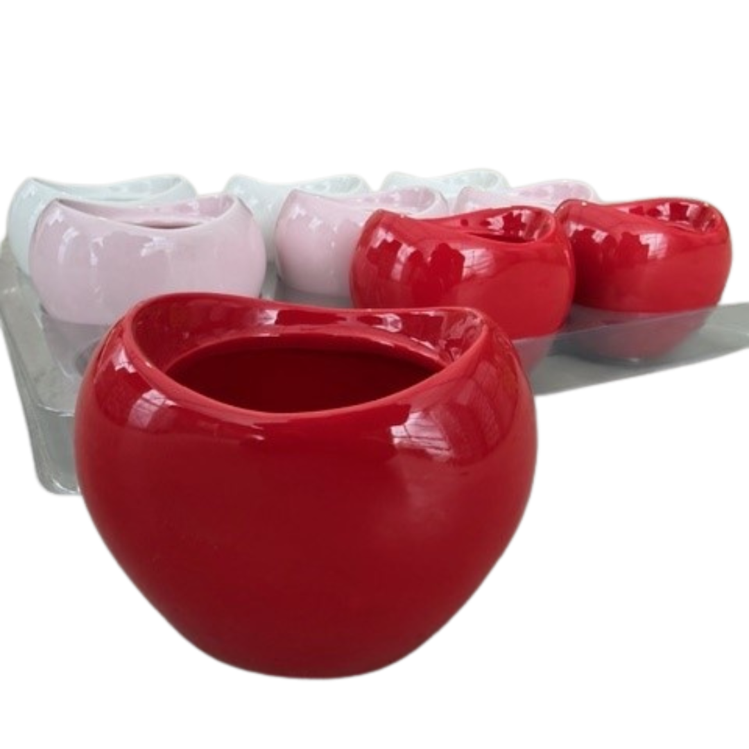 Heart Trio Ceramic Mixed Tray (Pack 9)