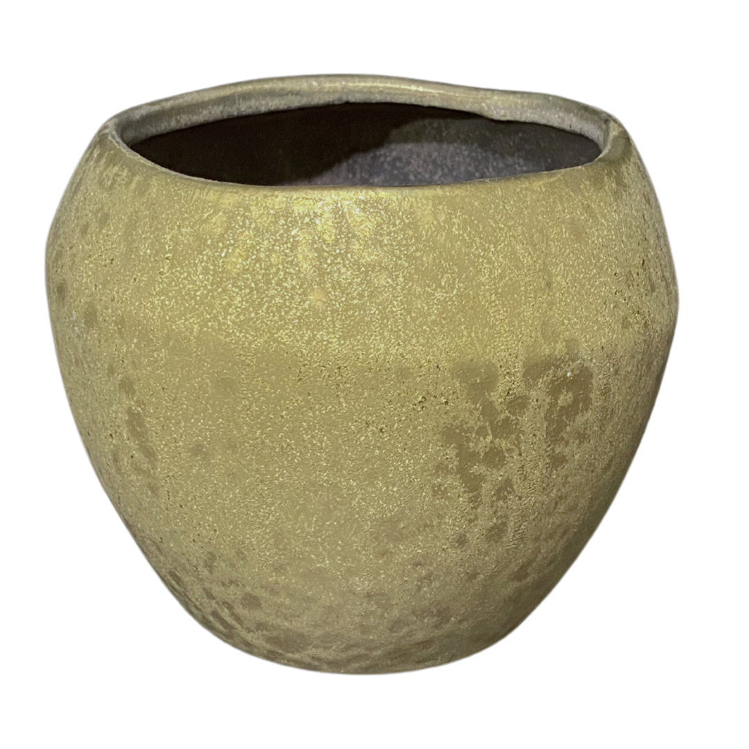 Gold Rustic Pot