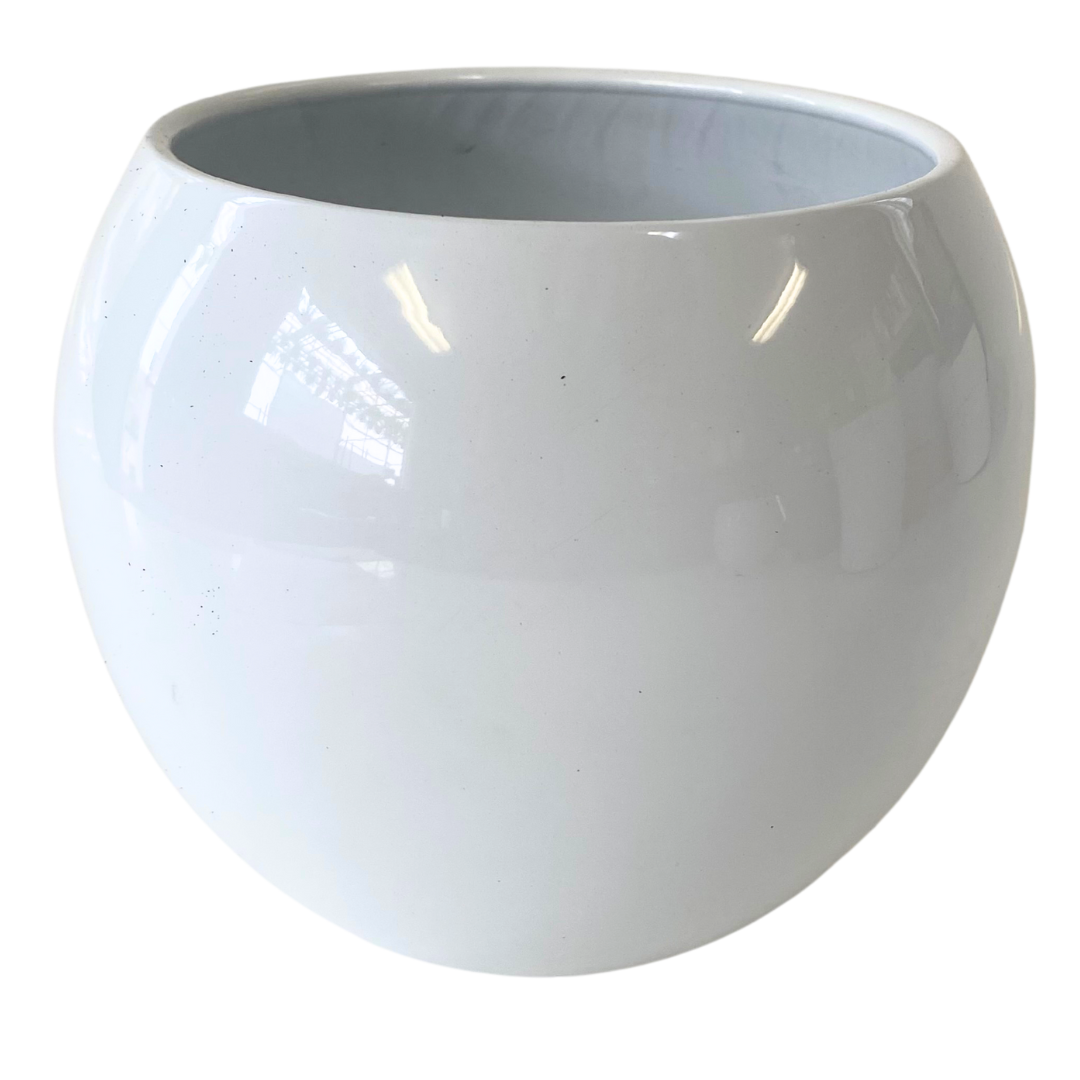 Medium Round White