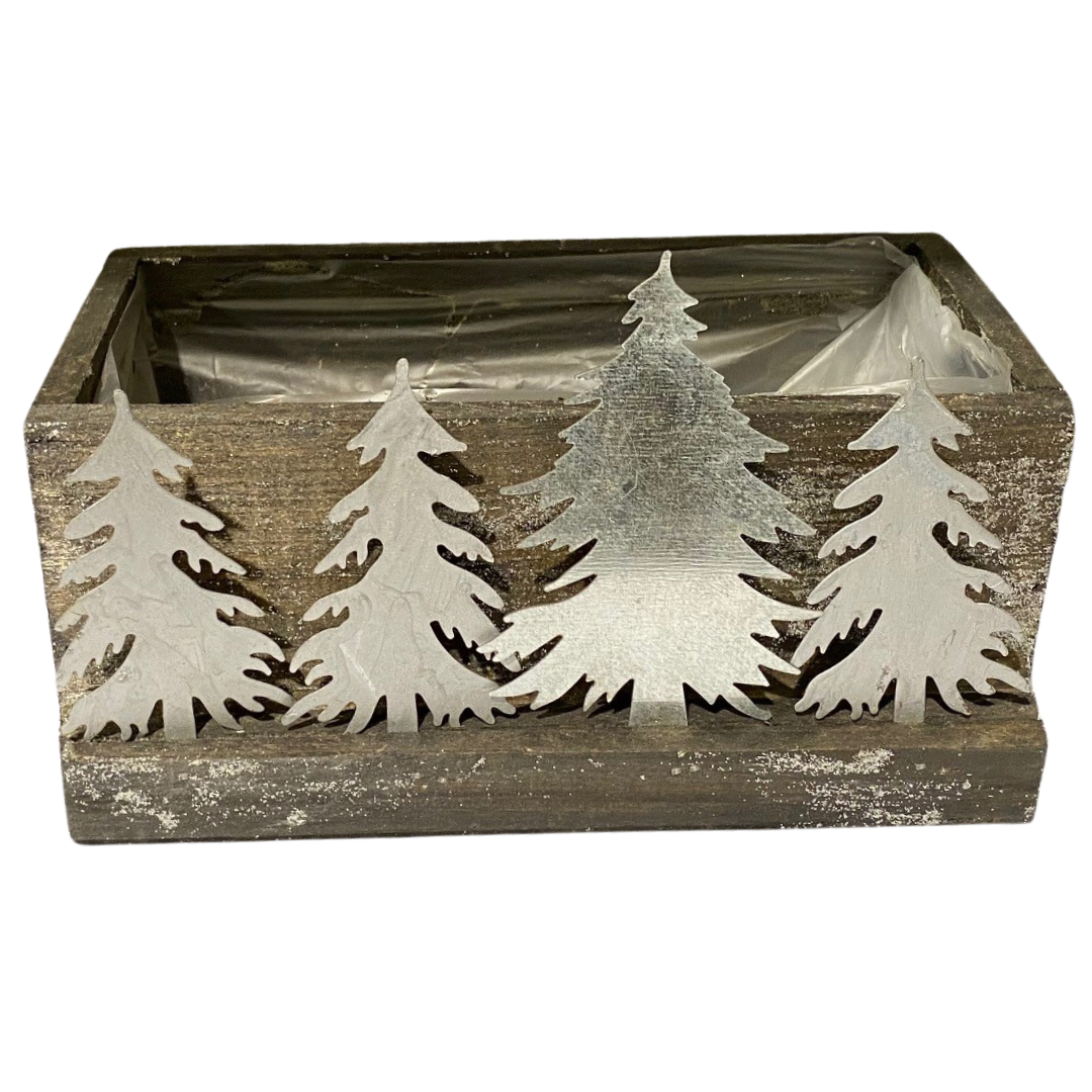 Medium Wooden Tree Box