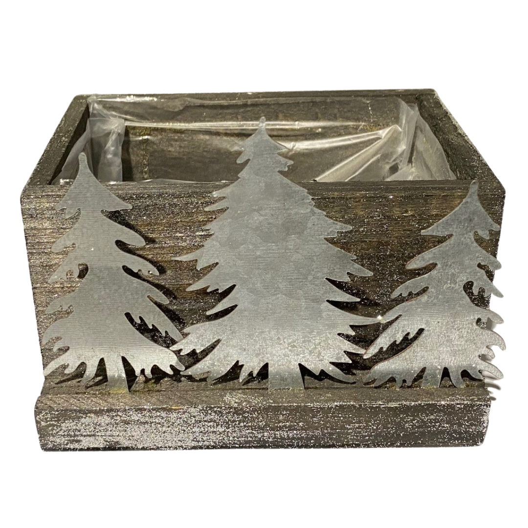 Small Wooden Tree Box
