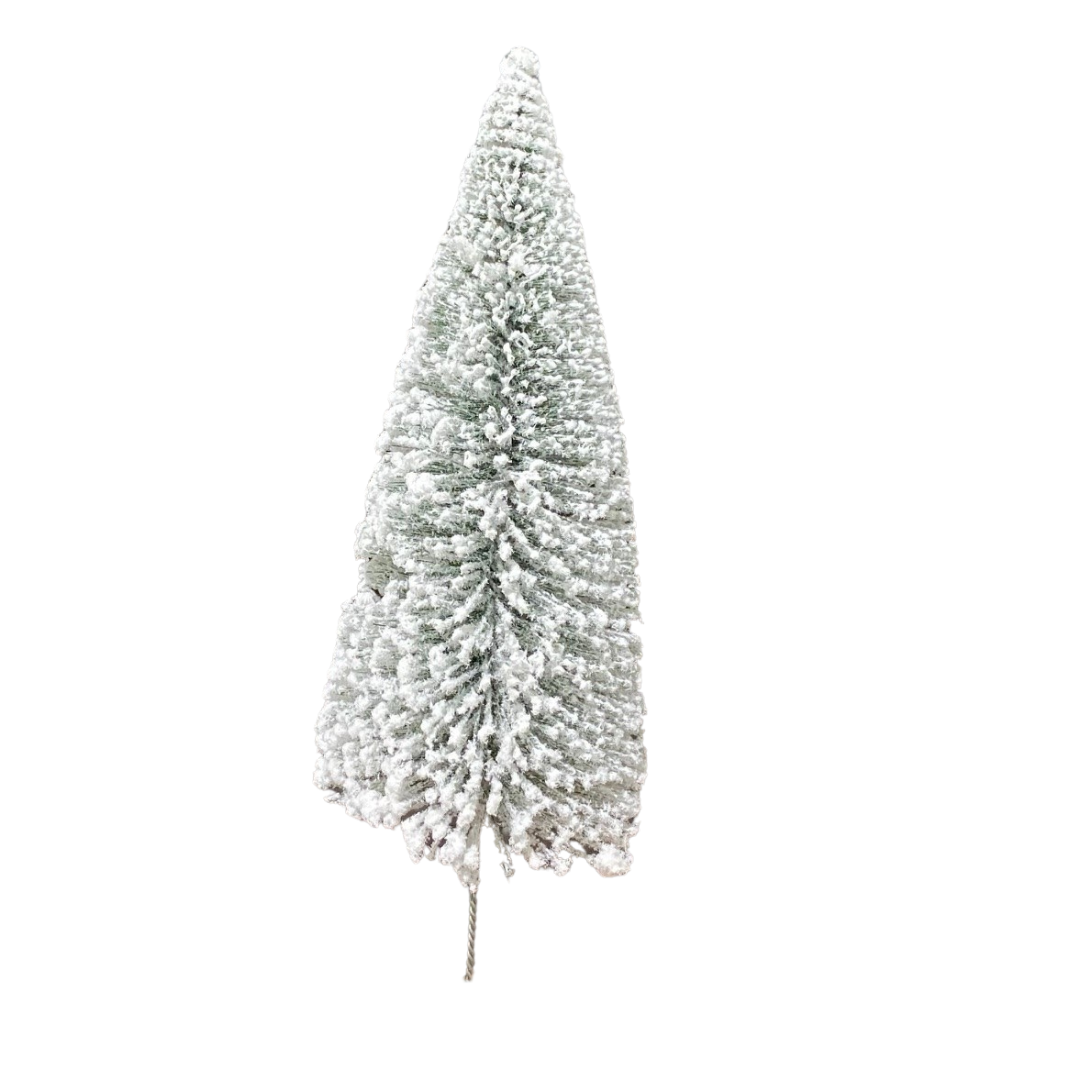Snowy White 3D Tree Pick (Pack 12)