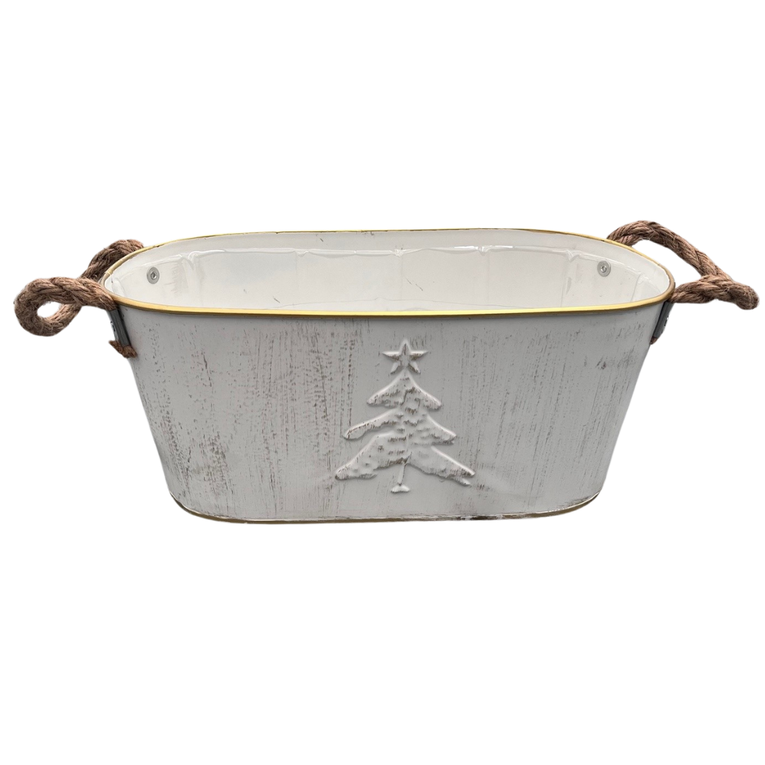 2026 Wood Wicker Tin – Westland Direct