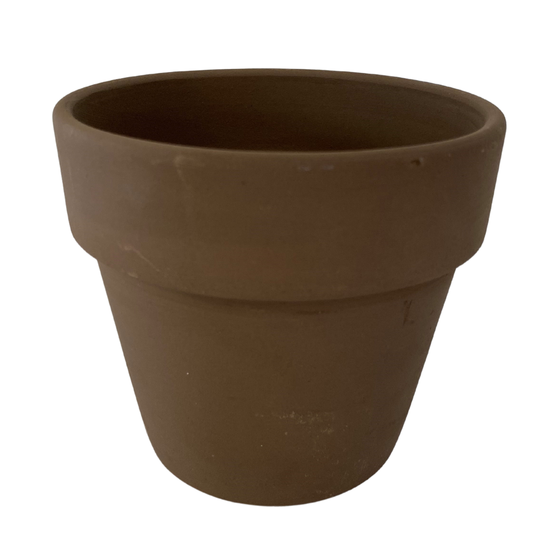 4.75" Taupe Terracotta