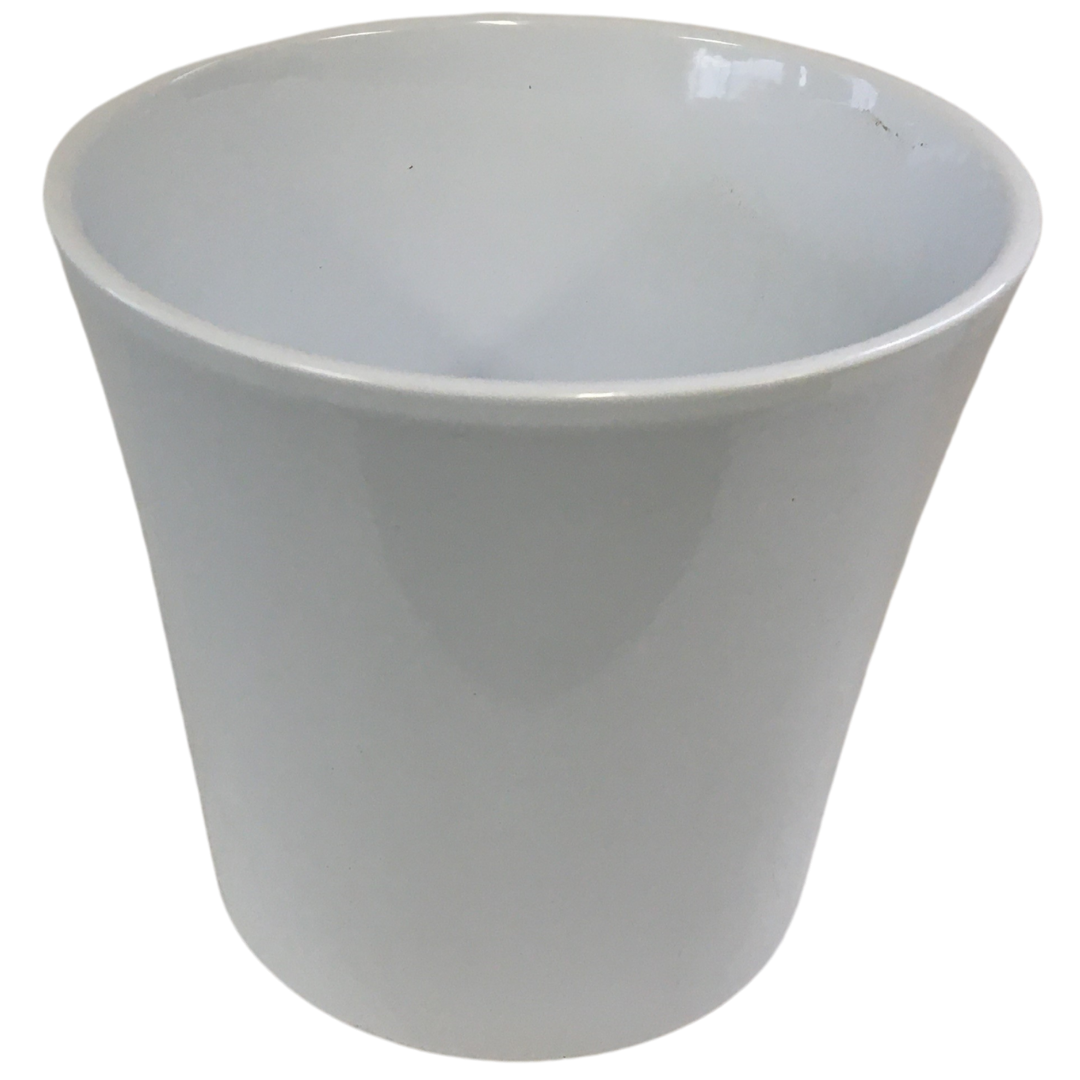 6" White Ceramic