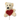 Plush Bear with Heart Pick