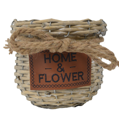 Bow Home and Flower Wicker