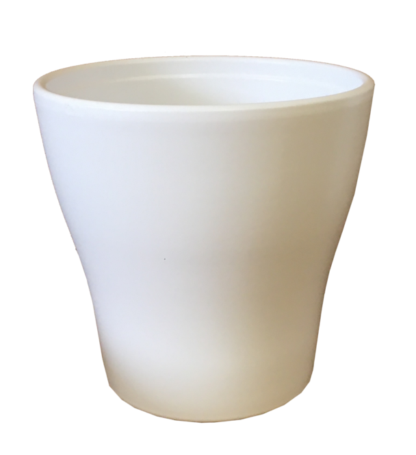 5" White Ceramic (Orchid Pots)